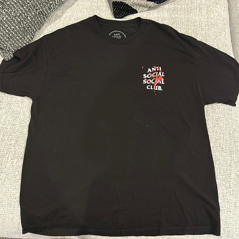 XL Black ANTI SOCIAL SOCIAL CLUB t-shirt